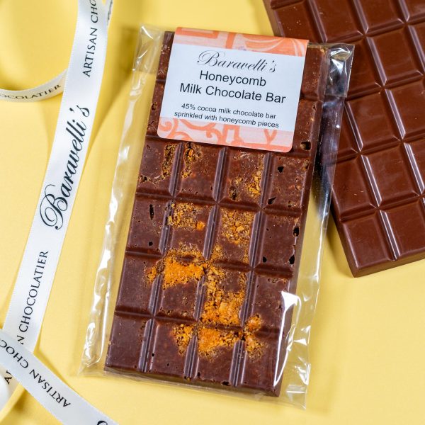 Baravellis Honeycomb Milk Chocolate Bar