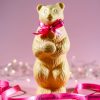 White chocolate valentine bear at Baravellis