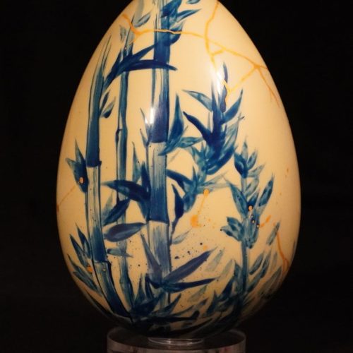 The Art of the Egg - Blue Bamboo